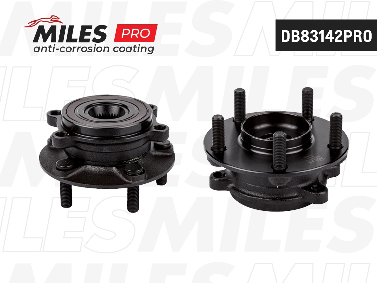 Ступица колеса с подшипником - Miles DB83142PRO