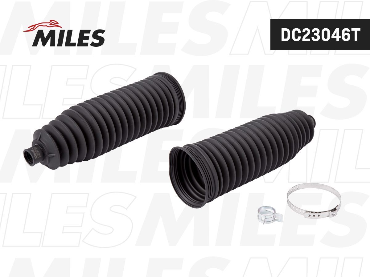 Комплект пыльника рулевой рейки - Miles DC23046T