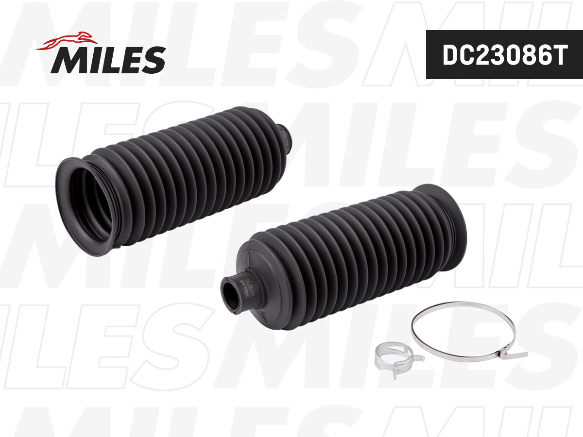 Комплект пыльника рулевой рейки - Miles DC23086T