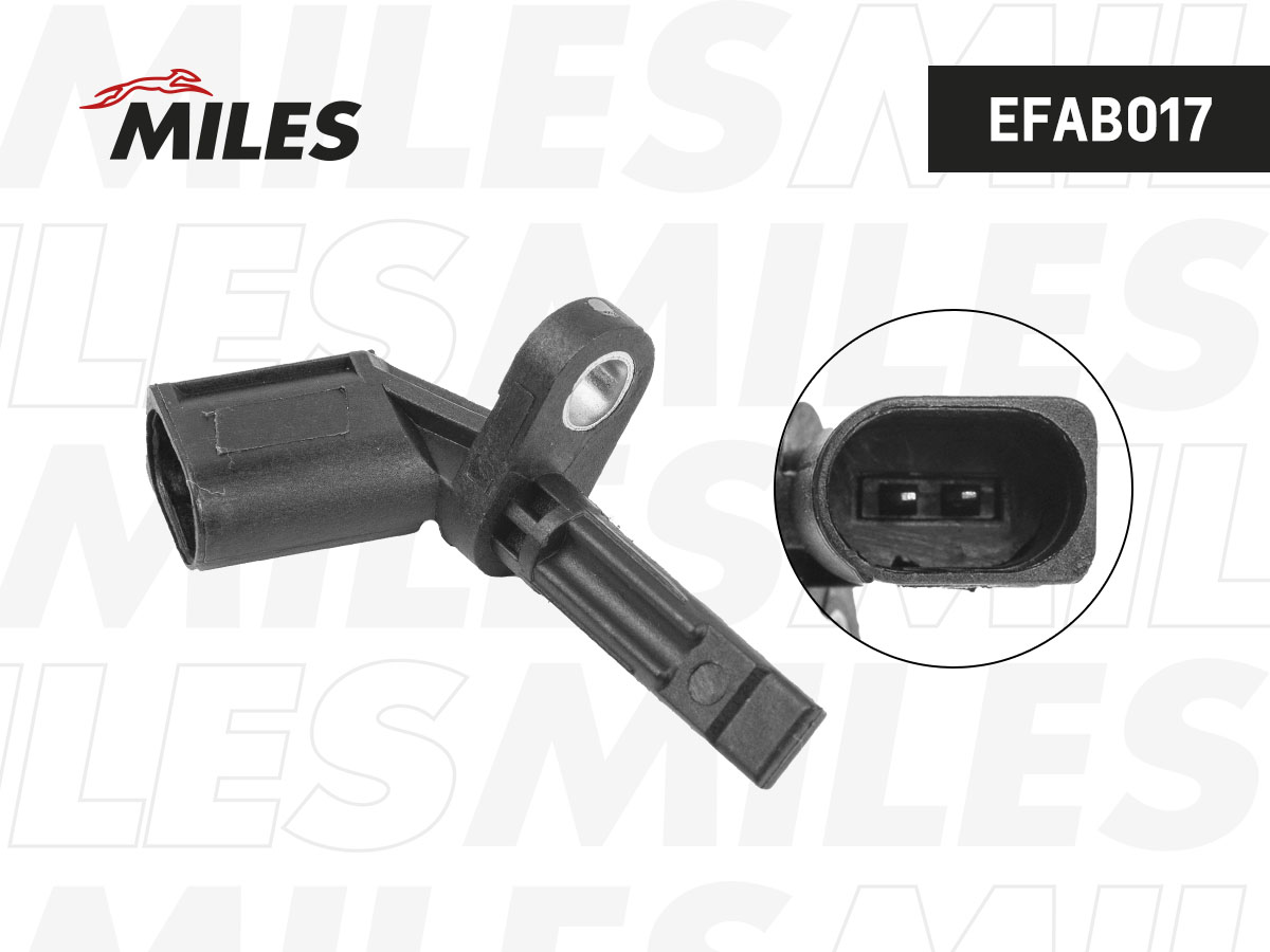 Датчик ABS audi a4/a5/a6/a8 05- перд. лев. - Miles EFAB017