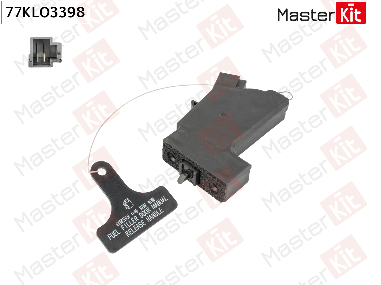 Замок бензобака - Master KiT 77KLO3398