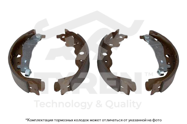 Колодки тормозные барабанные - TYREN TYR1413601