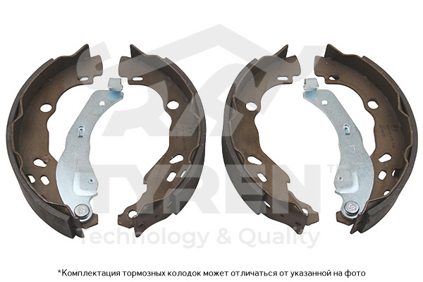 Колодки тормозные барабанные - TYREN TYR1413581