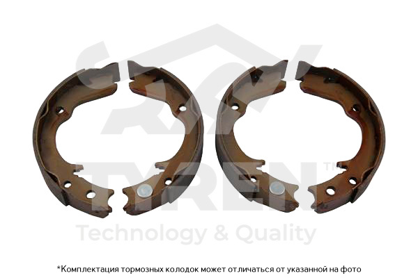 Колодки тормозные барабанные - TYREN TYR1413921