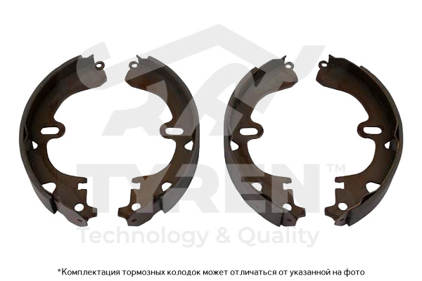 Колодки тормозные барабанные - TYREN TYR1414001