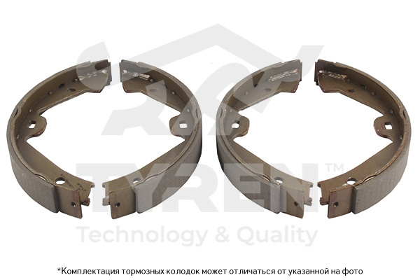 Колодки тормозные барабанные - TYREN TYR1414601