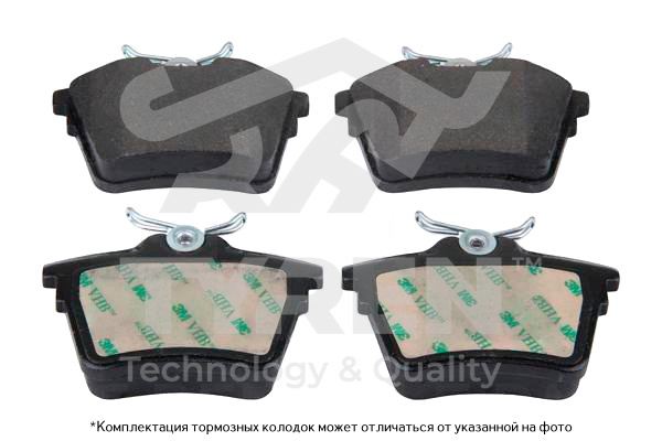 Колодки тормозные дисковые | зад | - TYREN TYR1217461