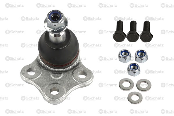 Шаровая опора (комплект) (передняя нижняя) fluence 10-17, megane 09-15, scenic 09-16 - SCHATZ S12798