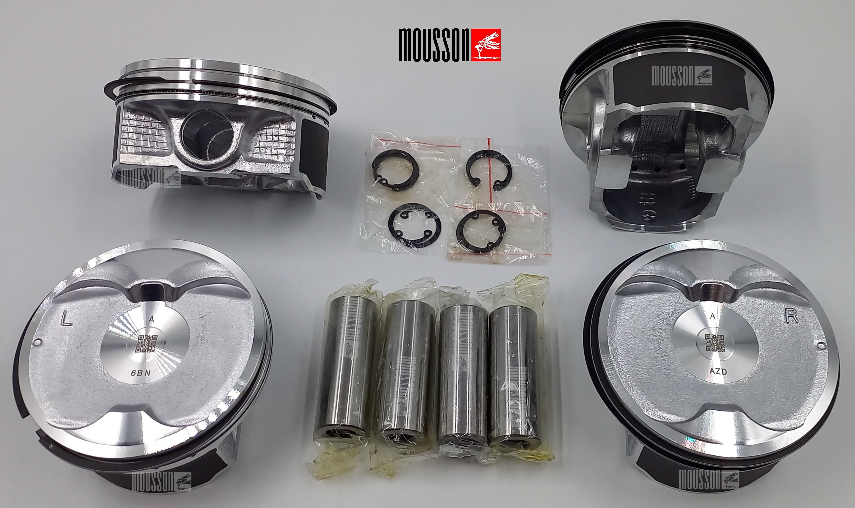 Поршень кольца комплект Subaru 2.5l ej25 на 1 цилиндр - Mousson SPREJ253STD