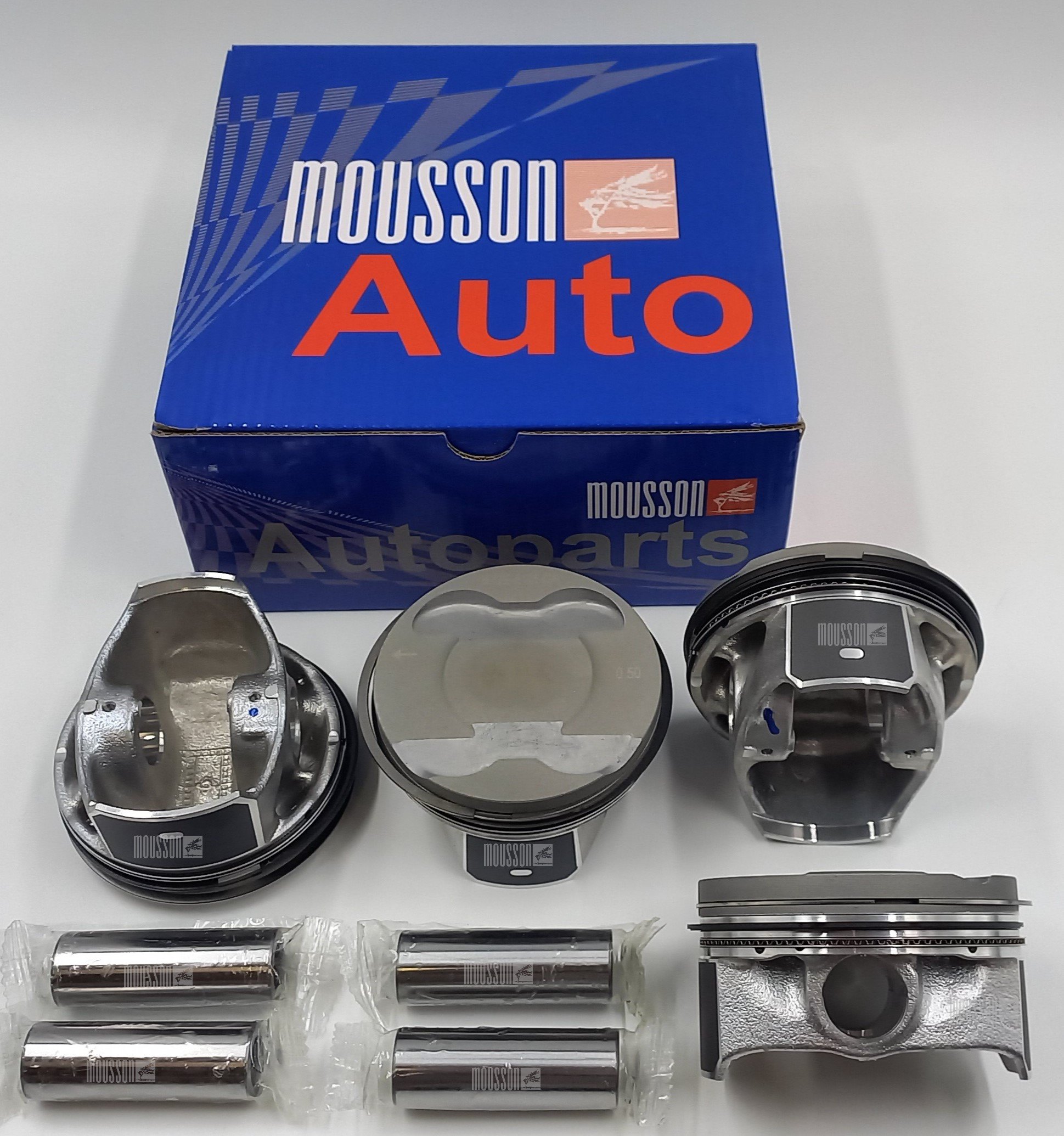 Поршень кольца ремонтные +0,5мм комплект Ford 1,5l на 1 цилиндр - Mousson SPRUEJB050