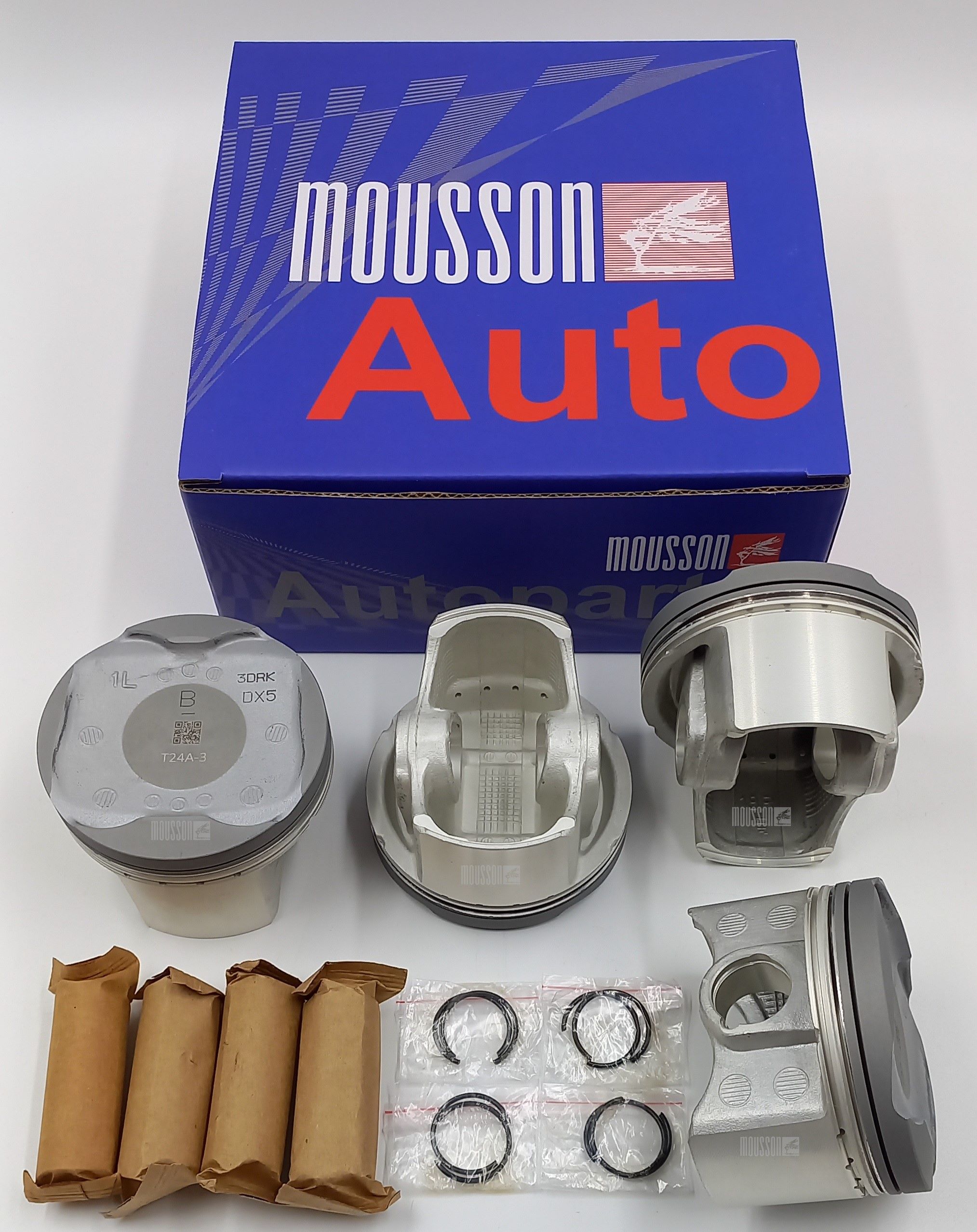 Поршень без колец комплект Toyota 1,6l 1zr-fe на 1 цилиндр - Mousson SPS1ZRFESTD