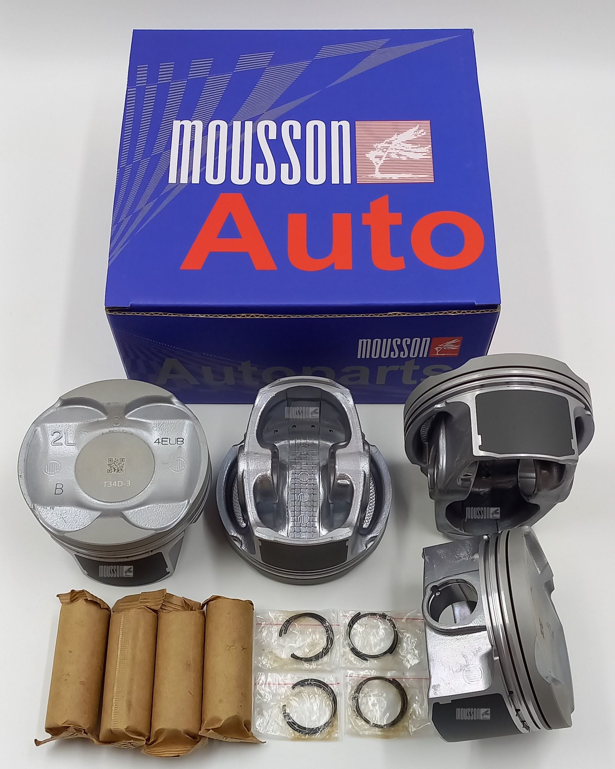 Поршень без колец комплект Toyota 2,5l 2ar-fe на 1 цилиндр - Mousson SPS2ARFESTD