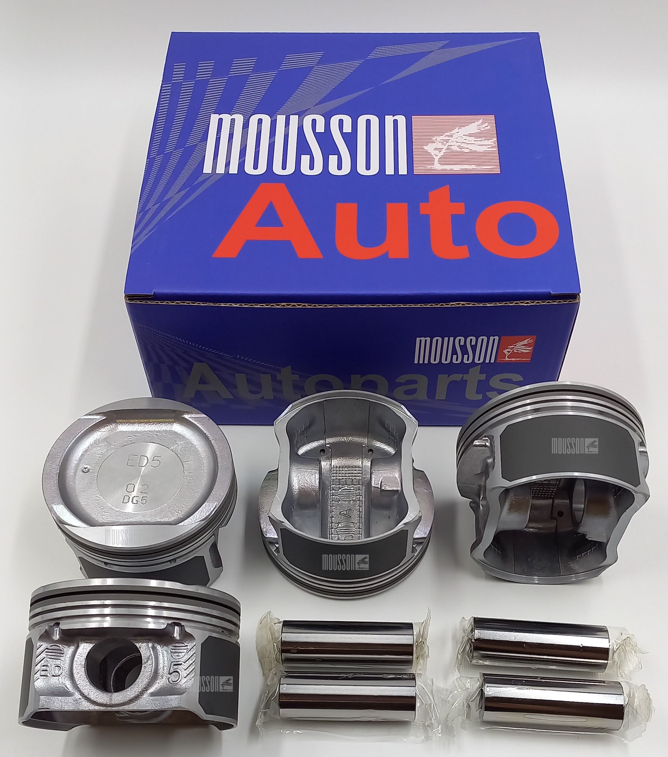 Поршень без колец комплект Nissan 1,5-1,6l hr16de на 1 цилиндр - Mousson SPSHR15DESTD