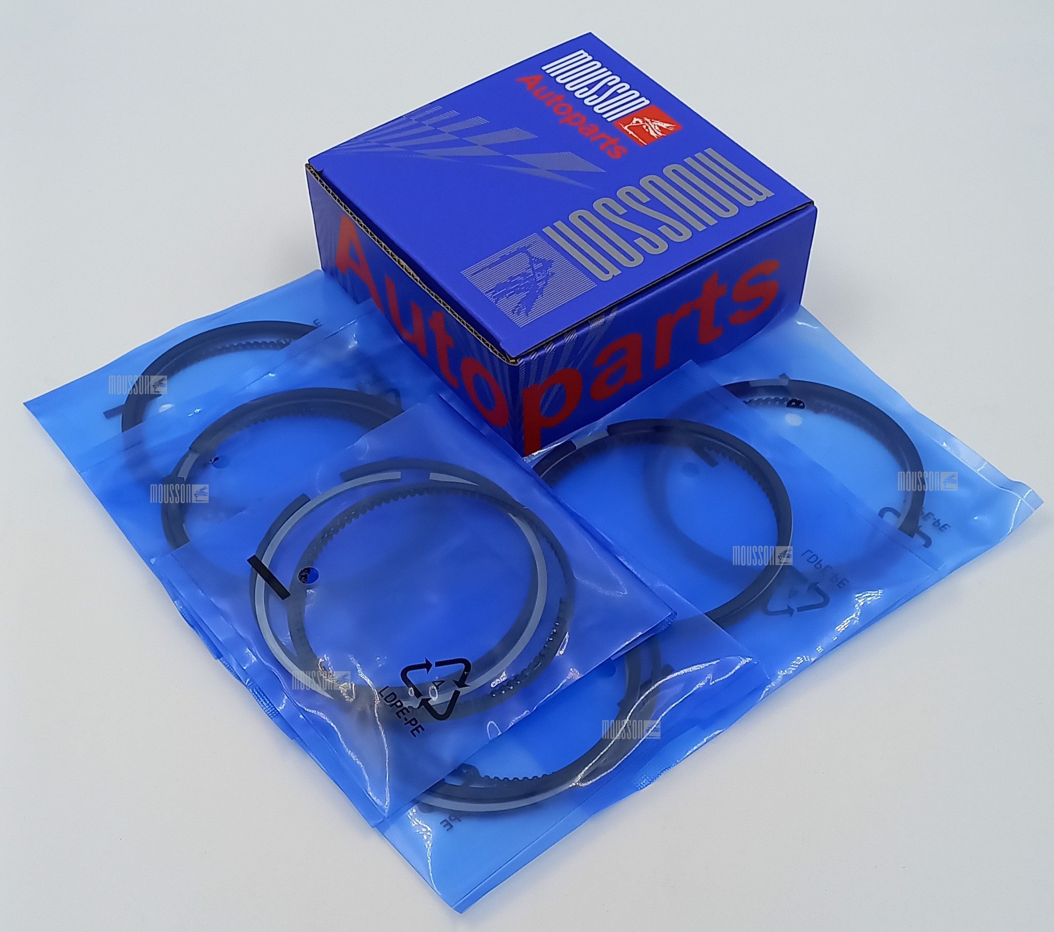 Кольца комплект VAG 2,8 ea835 abk,aah,ack (82,5*1,2*1,5*2,0) стандарт на 1 цилиндр - Mousson SRS28EA835STD