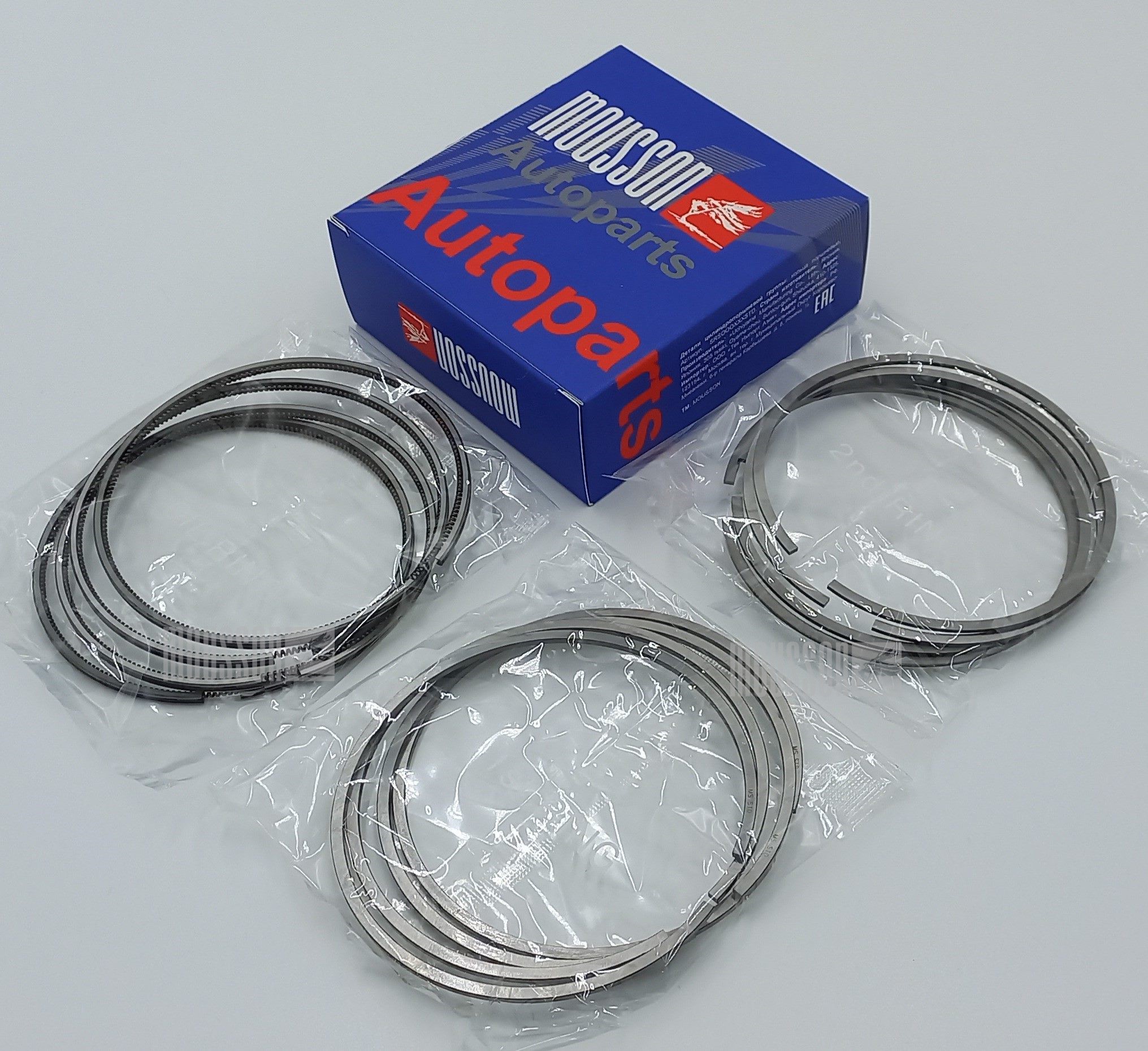 Кольца комплект Toyota 2kd-ftv стандарт на 1 цилиндр - Mousson SRS2KDFTVSTD