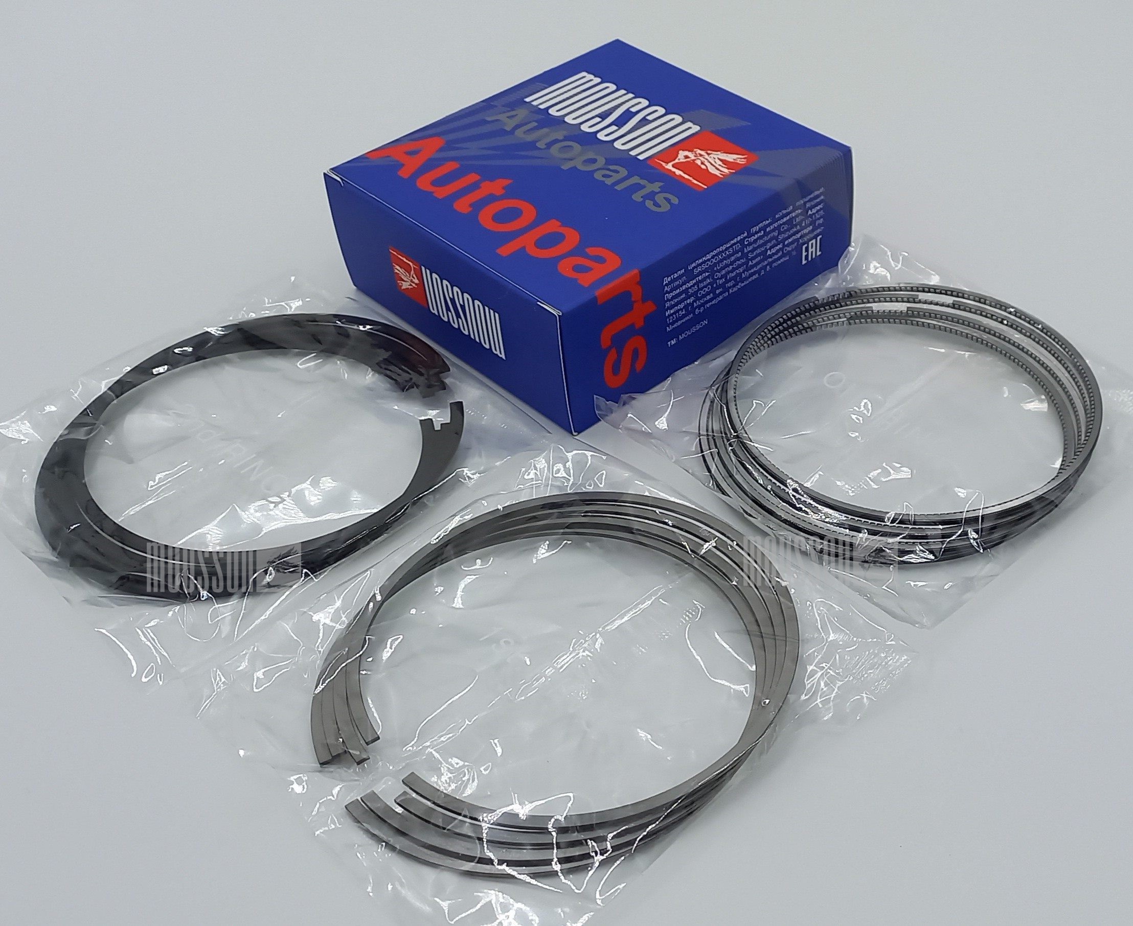 Кольца комплект Toyota 2tr-fe стандарт на 1 цилиндр - Mousson SRS2TRFESTD