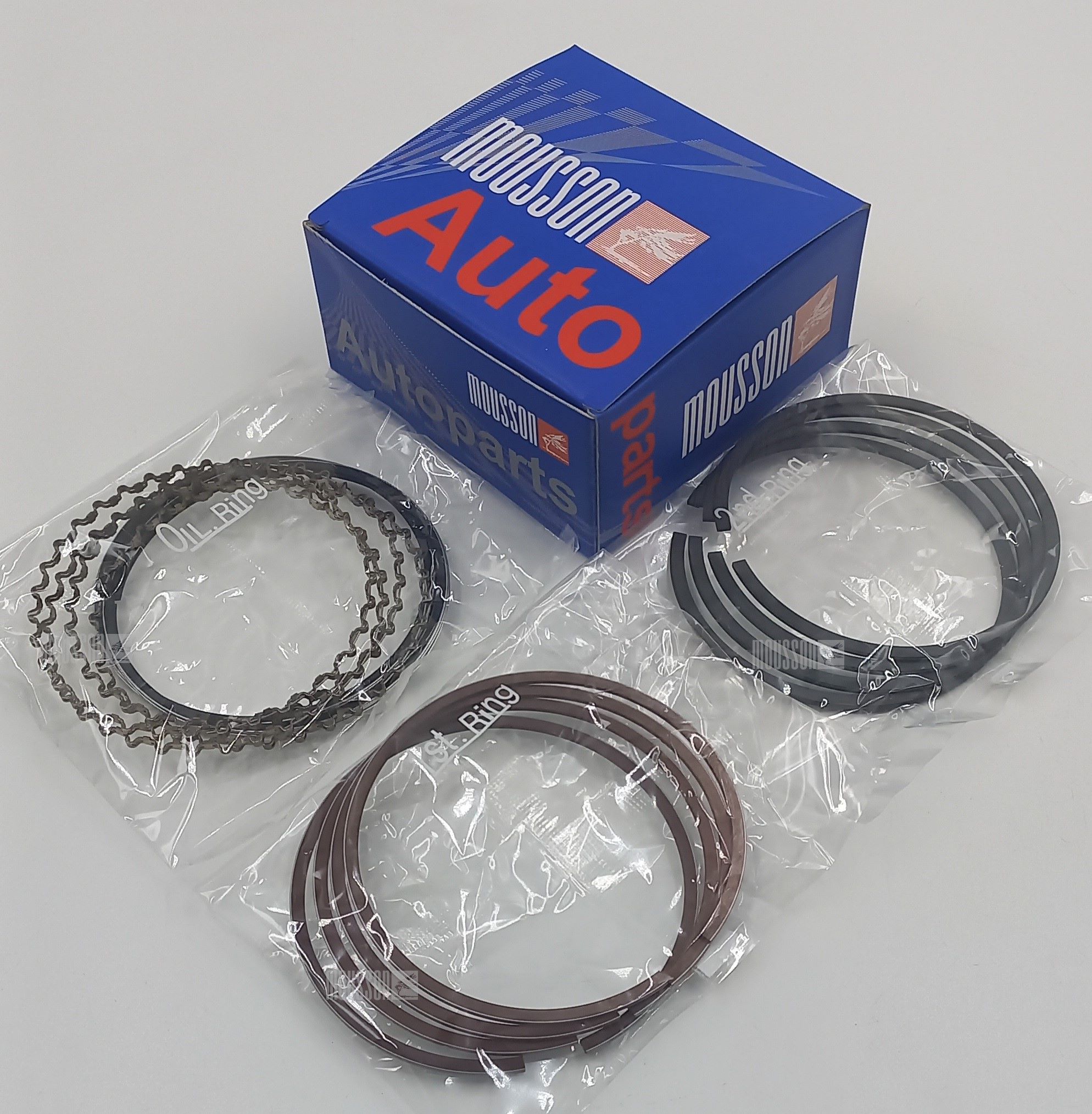 Кольца комплект Toyota 4e-fe/5e-fe (74*1,2*1,2*3,0) стандарт на 1 цилиндр - Mousson SRS4EFESTD