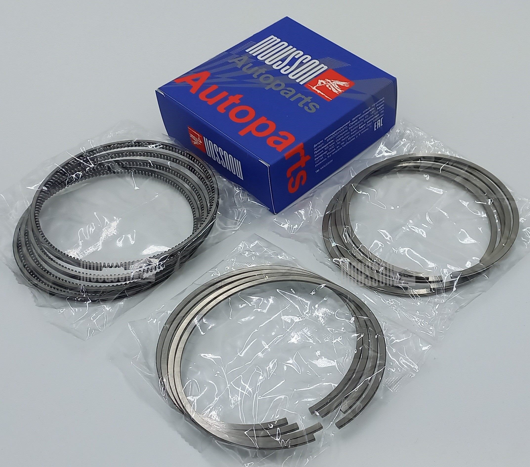Кольца ремонтные + 0,25 мм комплект Toyota 5l/5l-e на 1 цилиндр - Mousson SRS5L025