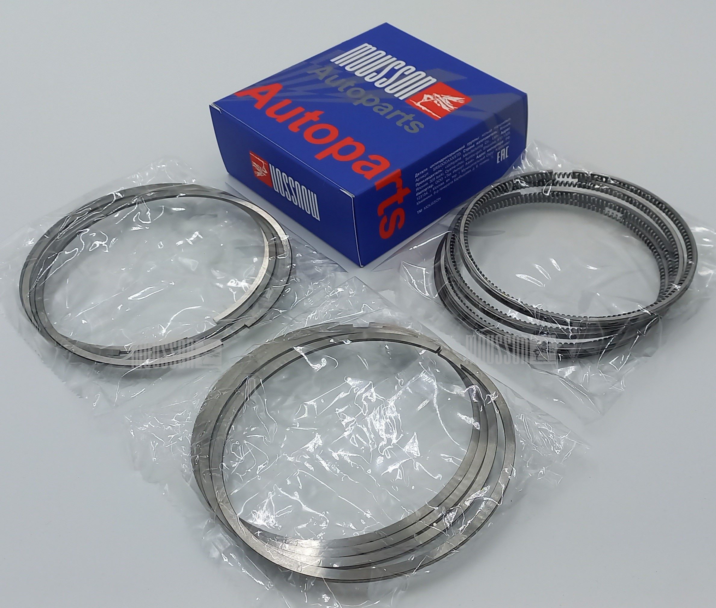 Кольца ремонтные + 0,50 мм комплект Toyota 5l/5l-e на 1 цилиндр - Mousson SRS5L050