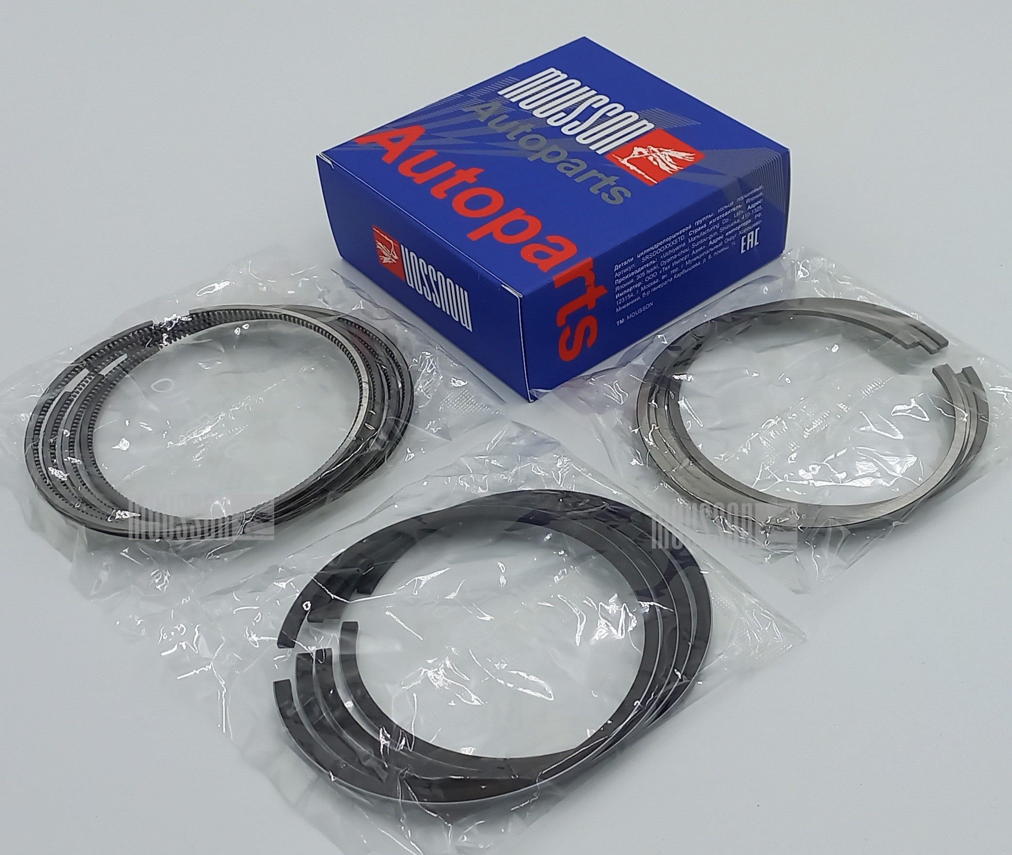 Кольца комплект d4bc/d4ba/d4bf/d4bh стандарт на 1 цилиндр - Mousson SRSD4BCSTD