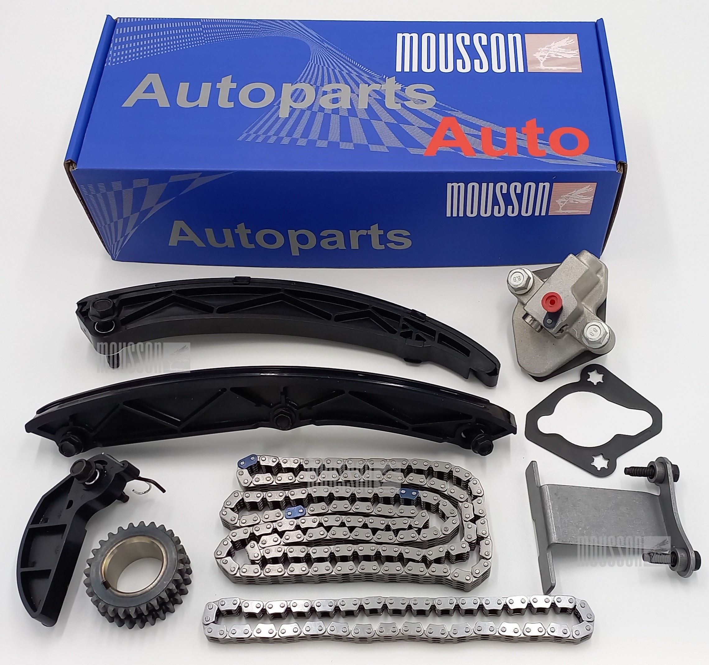 Комплект цепи ГРМ GM 1,0l b10xe/b10xft/b10xfl ( звезда ) - Mousson STKB10XEG