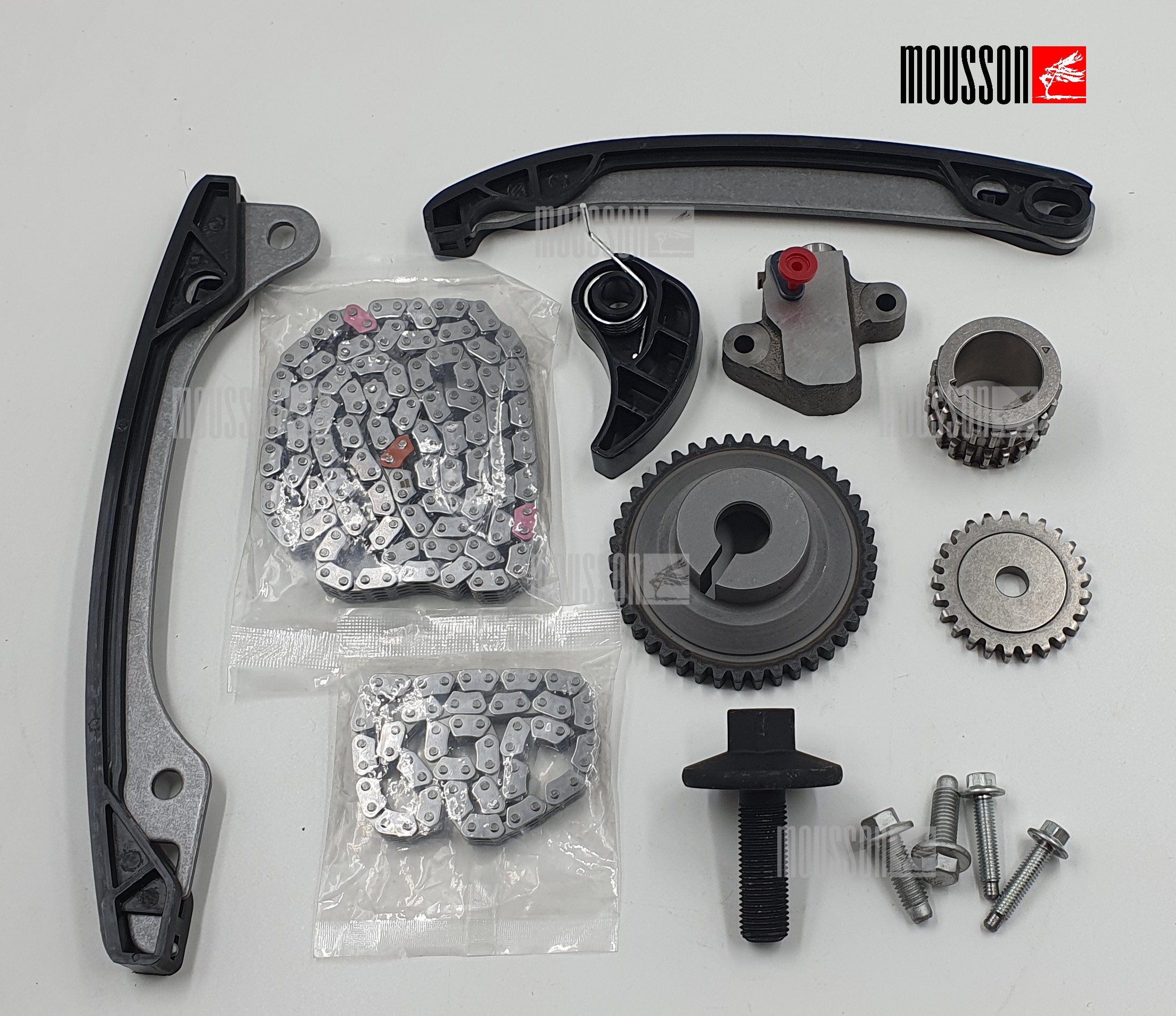 Комплект цепи ГРМ Renault H4M 1,5l (звезды) - Mousson STKH4MG