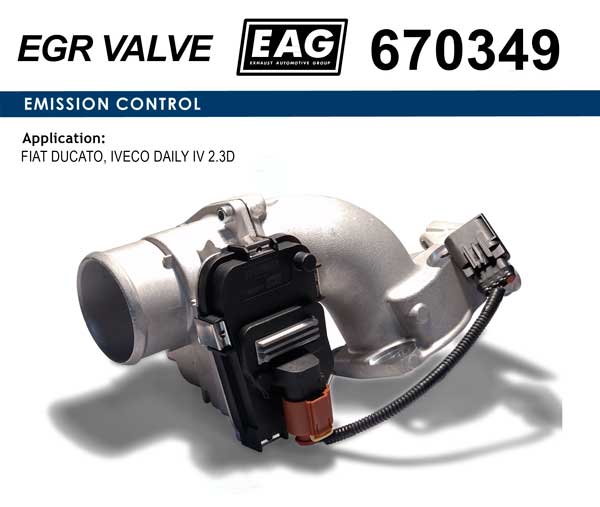 Заслонка дроссельная - EAG 670349