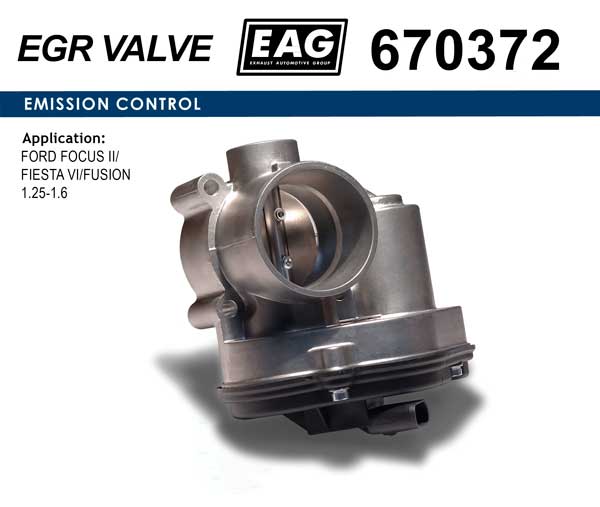 Заслонка дроссельная - EAG 670372