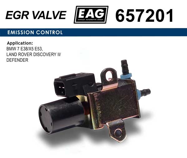 Клапан электромагнитный - EAG 657201
