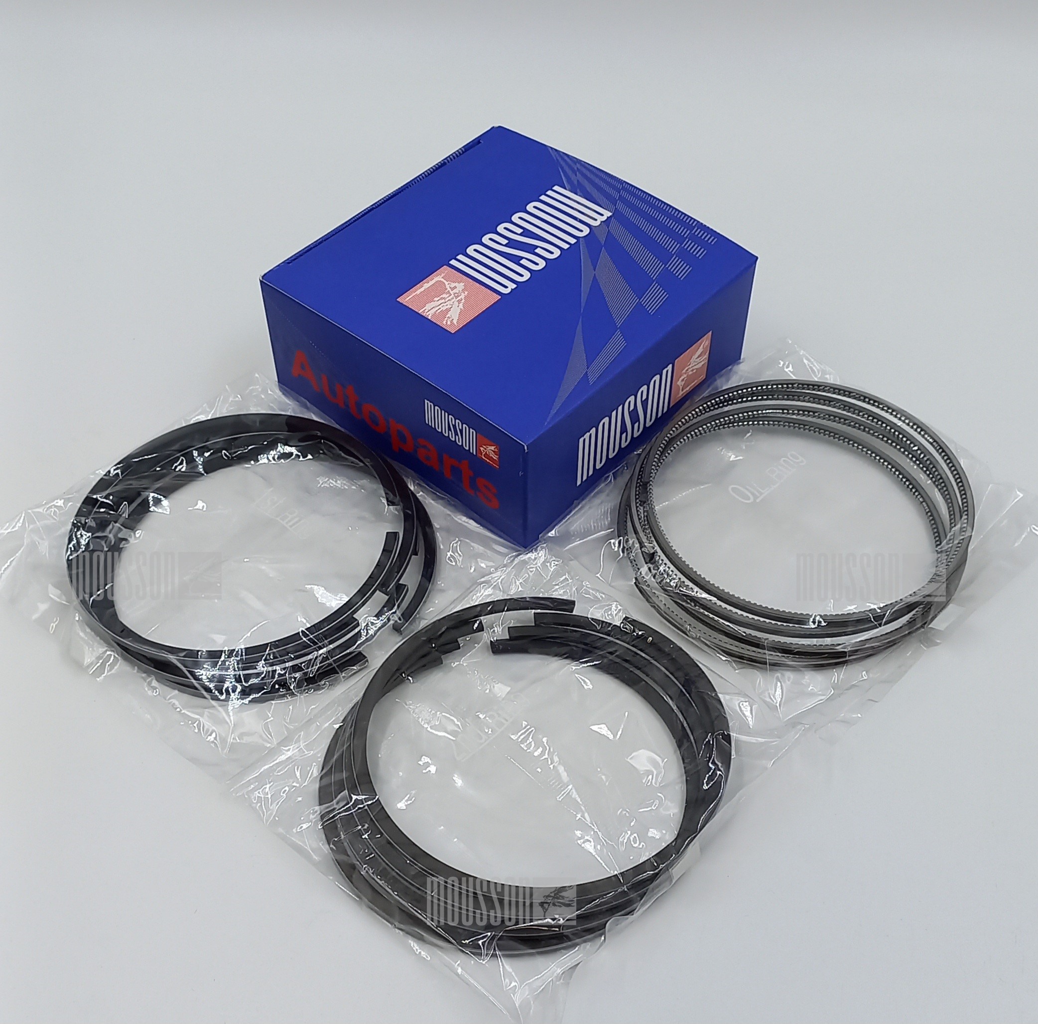 Кольца комплект Kia/Hyundai d4cb Euro5 (91*2,45(2,289)*2,0*3,0) стандарт на 1 цилиндр - Mousson SRSD4CBSTD