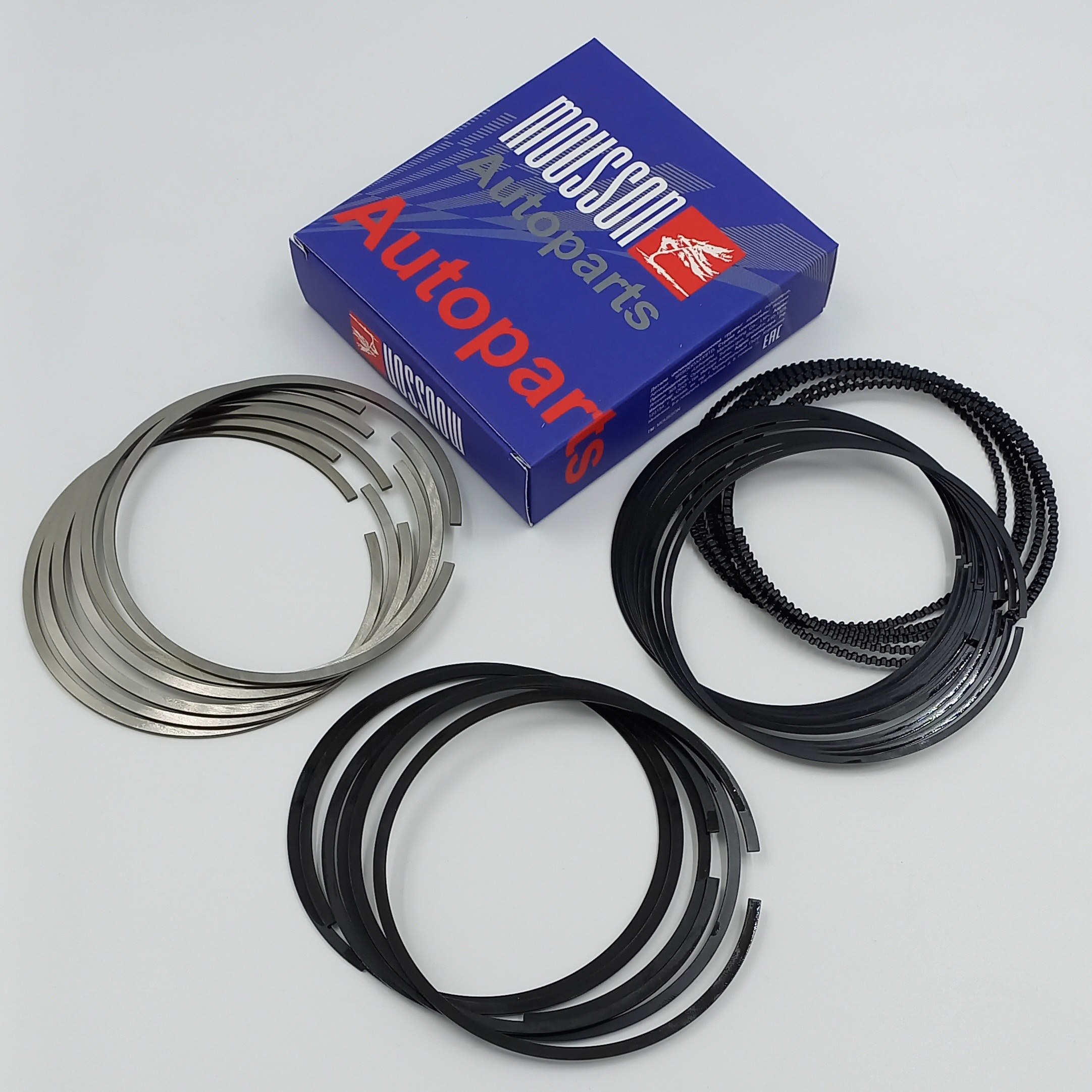 Кольца комплект Kia/Hyundai g6dc (92*1,2*1,2*2,0) стандарт на 1 цилиндр - Mousson SRSG6DCSTD