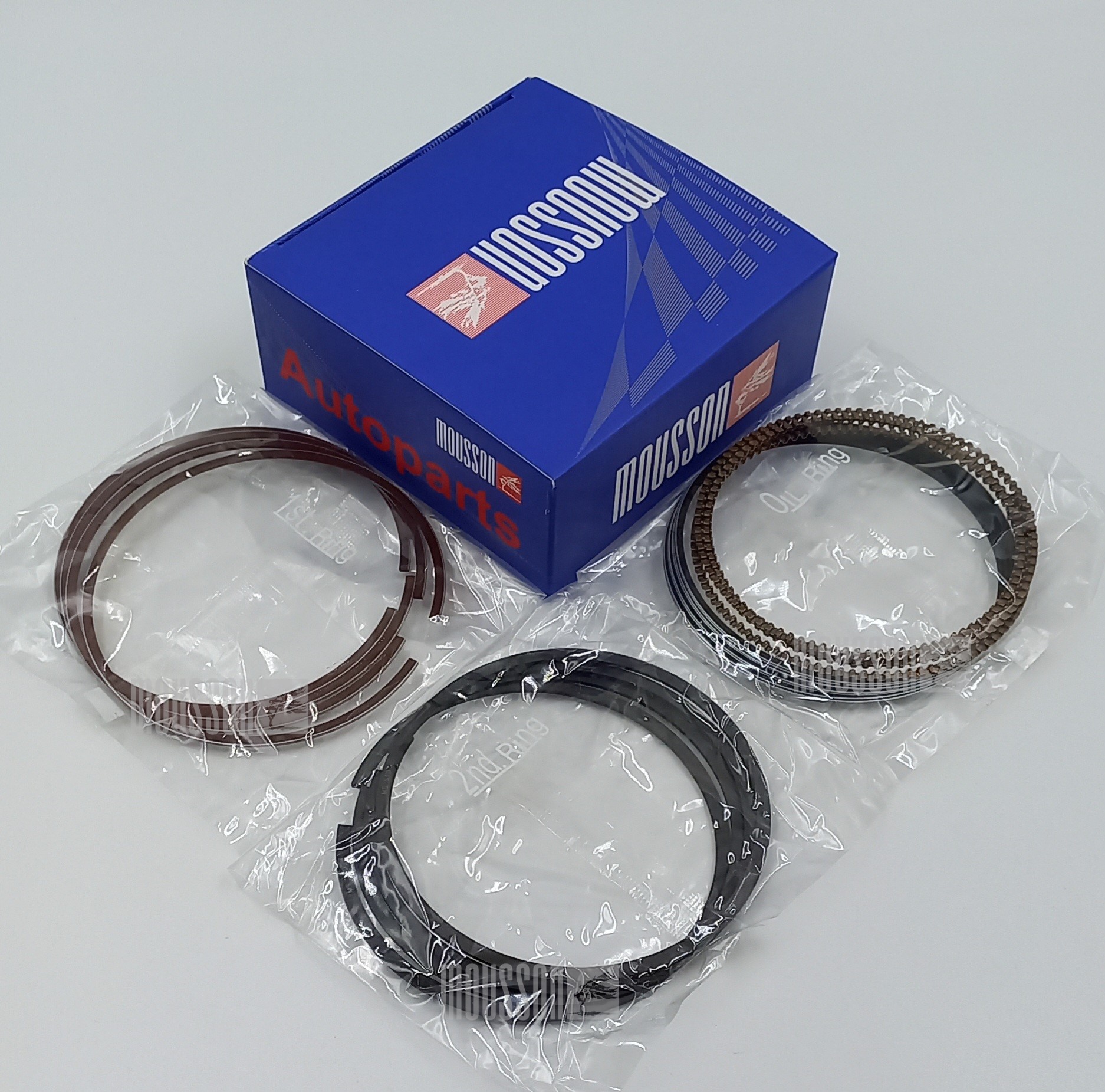 Кольца комплект Nissan 1,8-2,0l mr18/20de (84*1,2*1,2*2,0) на 1 цилиндр - Mousson SRSMR18DESTD