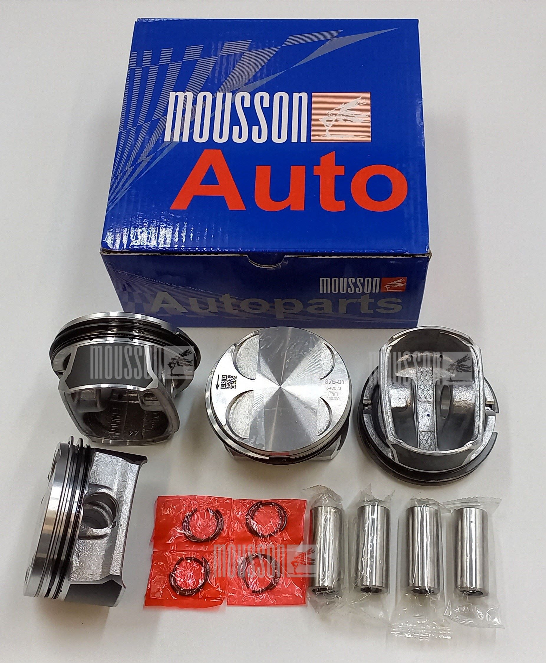 Поршень кольца комплект BMW 1,6l n16b16a на 1 цилиндр - Mousson SPRN16B16ASTD
