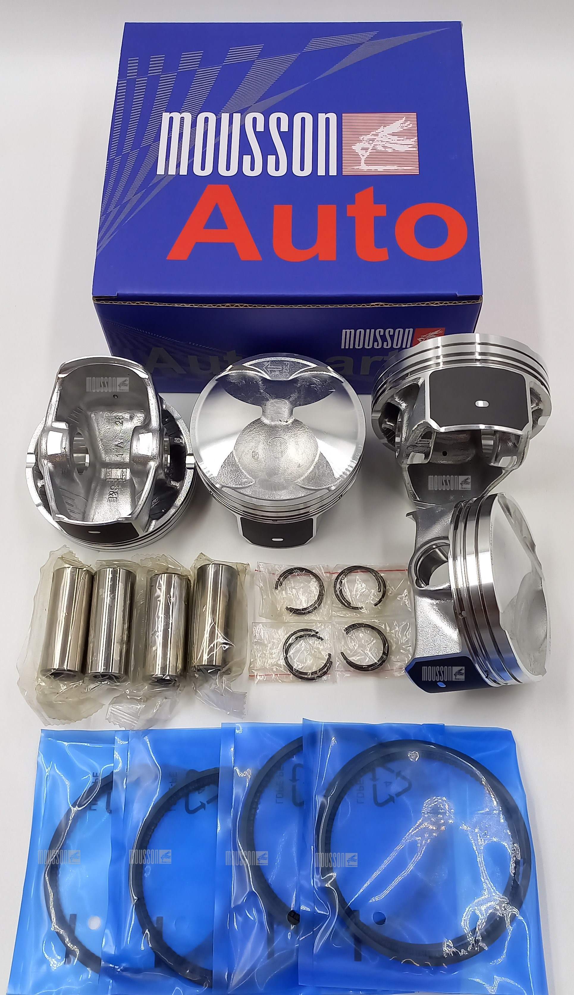 Поршень кольца комплект Ford 2,0l mgda на 1 цилиндр - Mousson SPRMGDASTD