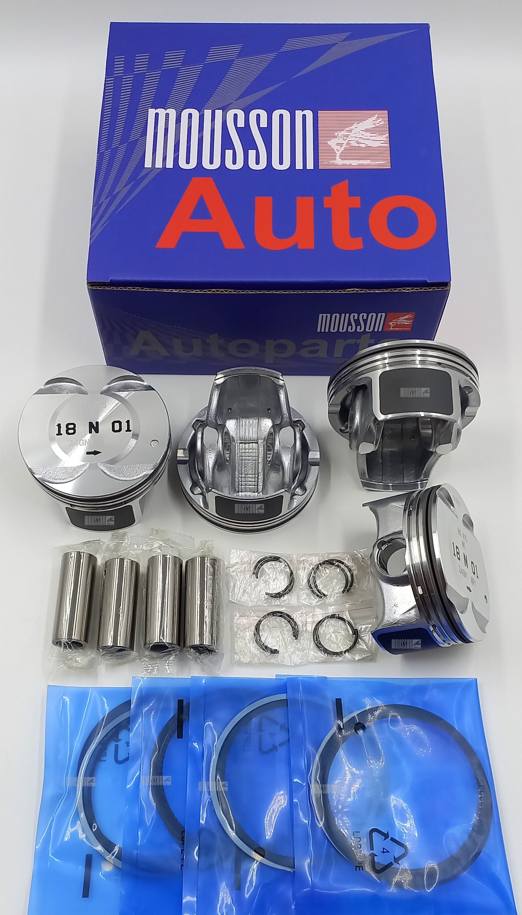 Поршень кольца комплект GM 1,8l a18xer на 1 цилиндр - Mousson SPRA18XERSTD