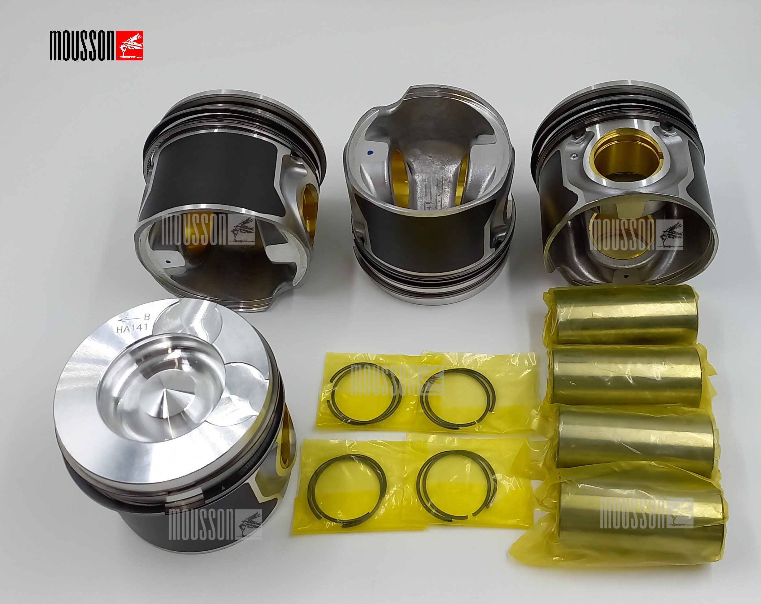 Поршень кольца комплект Kia/Hyundai 2,0d d4cb std euro 4 на 1 цилиндр - Mousson SPRD4CB4STD