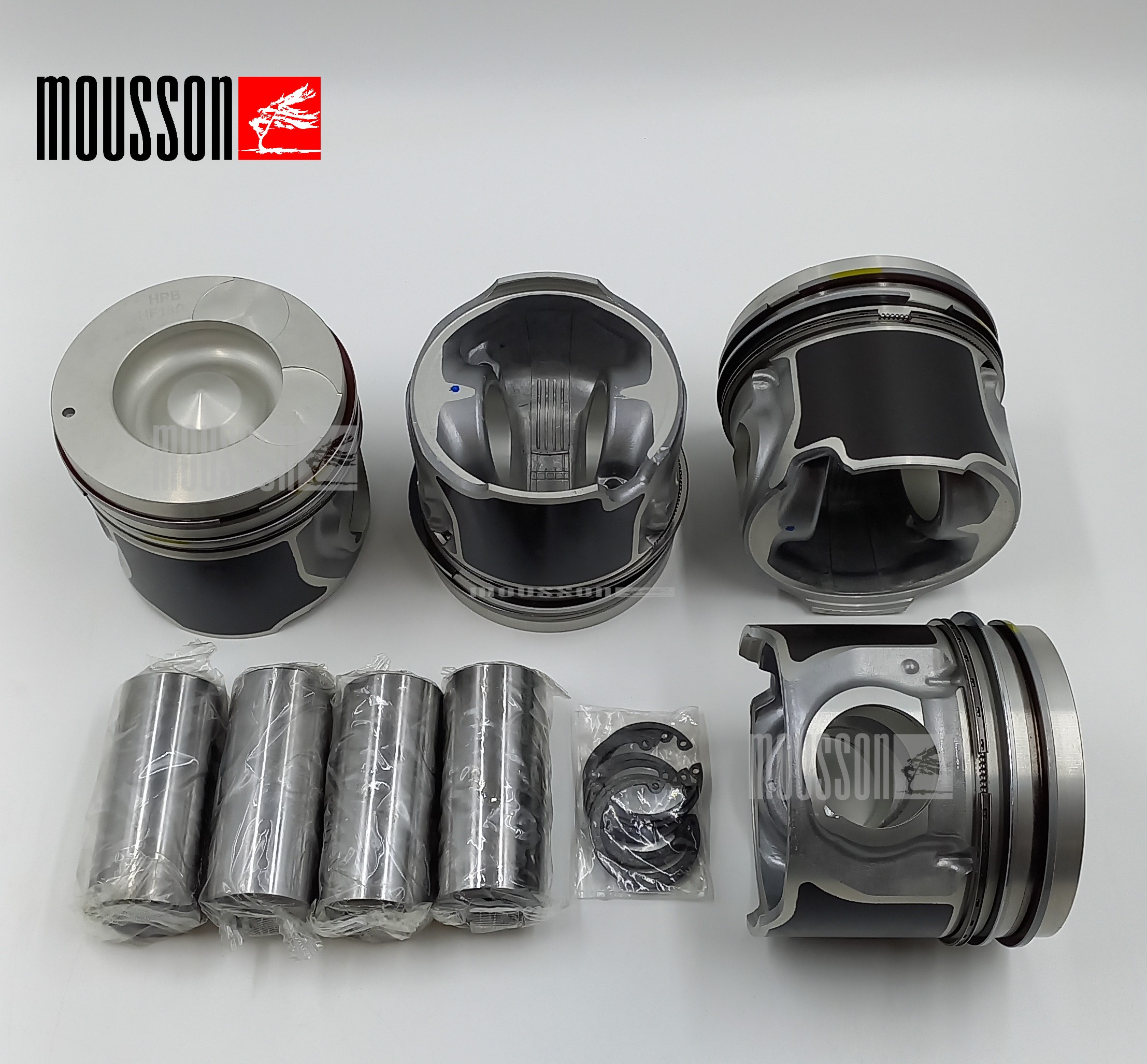 Поршень кольца комплект Kia/Hyundai 2,0d d4cb std на 1 цилиндр - Mousson SPRD4CBSTD