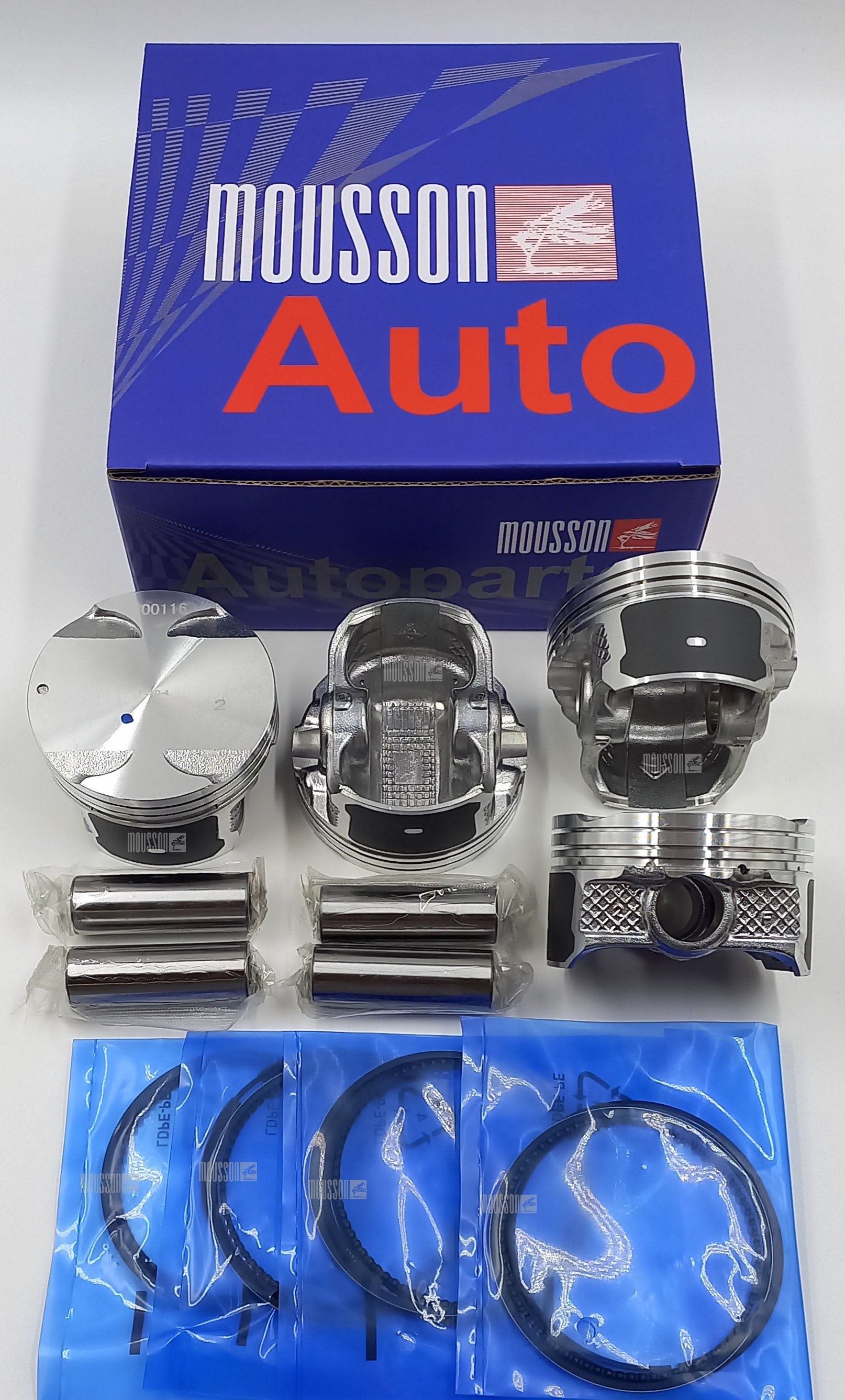 Поршень кольца комплект Mazda 1,5l на 1 цилиндр - Mousson SPRZYVESTD