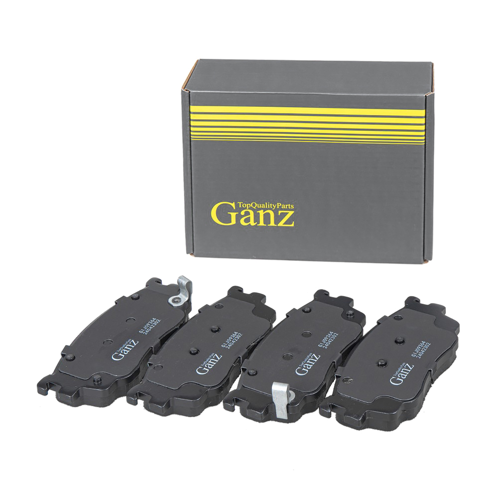 Колодки передние mazda 323 98-04, 626 97-02, premacy 99 - - GANZ GIJ09364