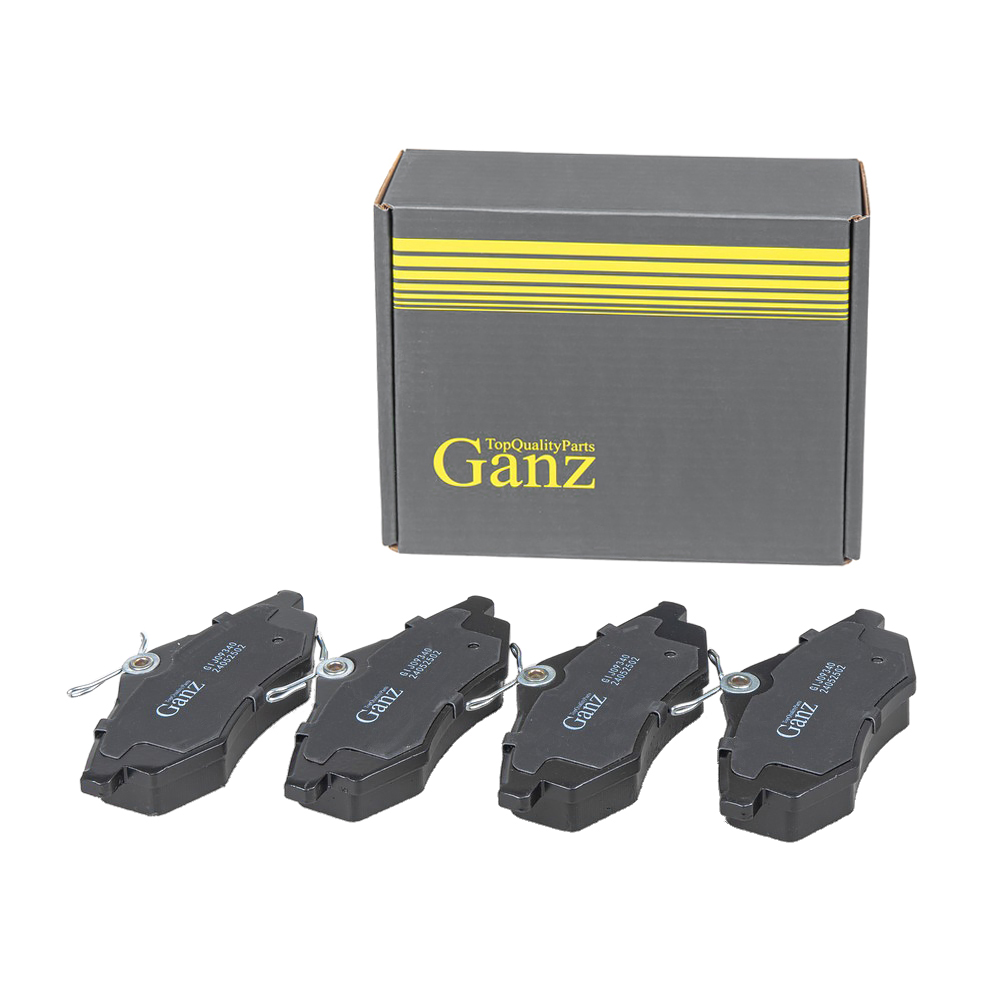 Колодки передние citroen C-3 1,1-1,4 l - GANZ GIJ09340
