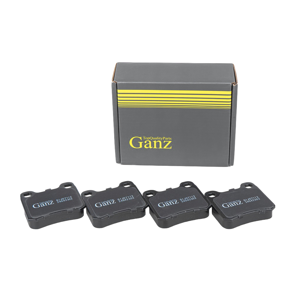 Колодки задние MB w201 82-93 61.7x54.3x13.5 / ATE - GANZ GIJ07112
