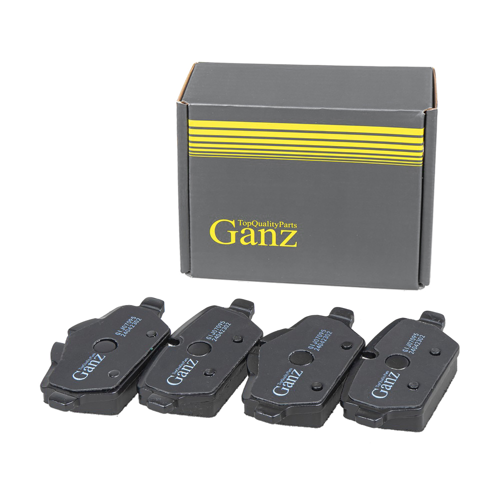 Колодки задние BMW 1(e81 / 87) 1.6-2.0 03-12 / 1(f20/f21) 1.6-1.8 - GANZ GIJ07095