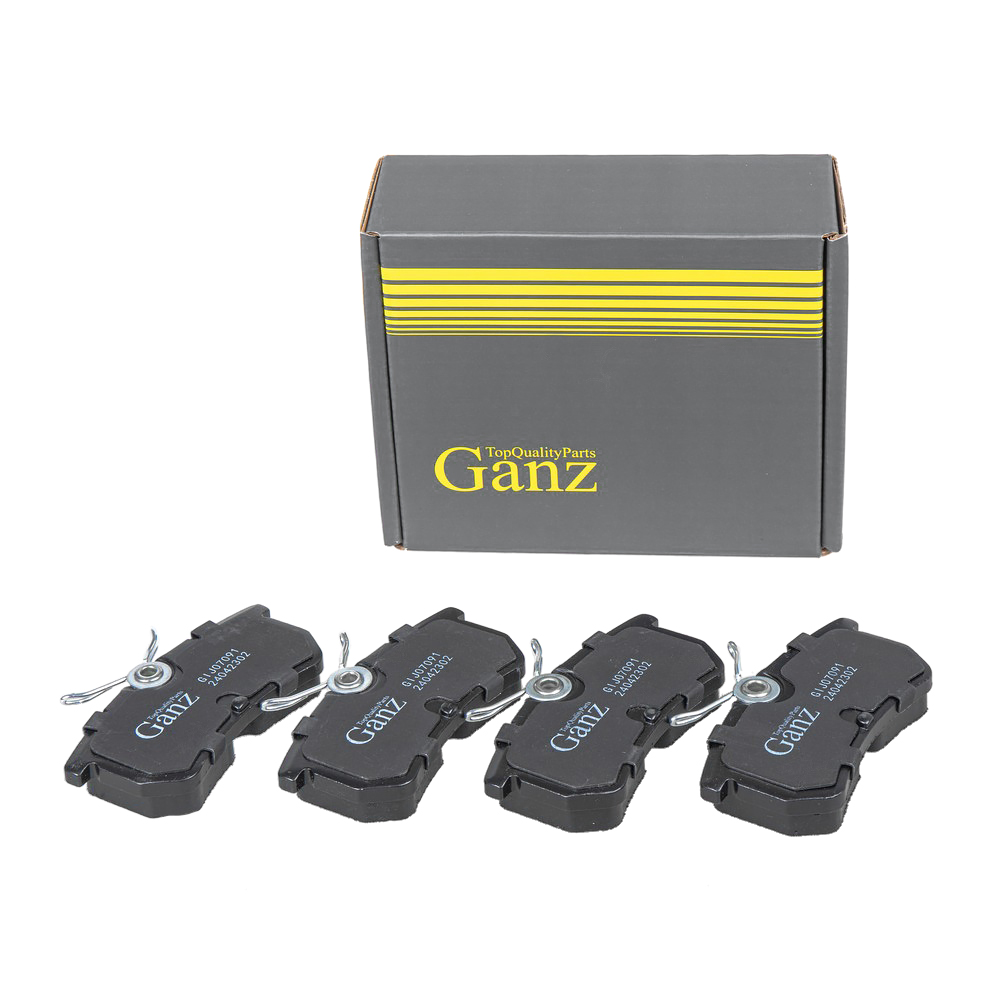 Колодки задние ford Focus 2 - GANZ GIJ07091
