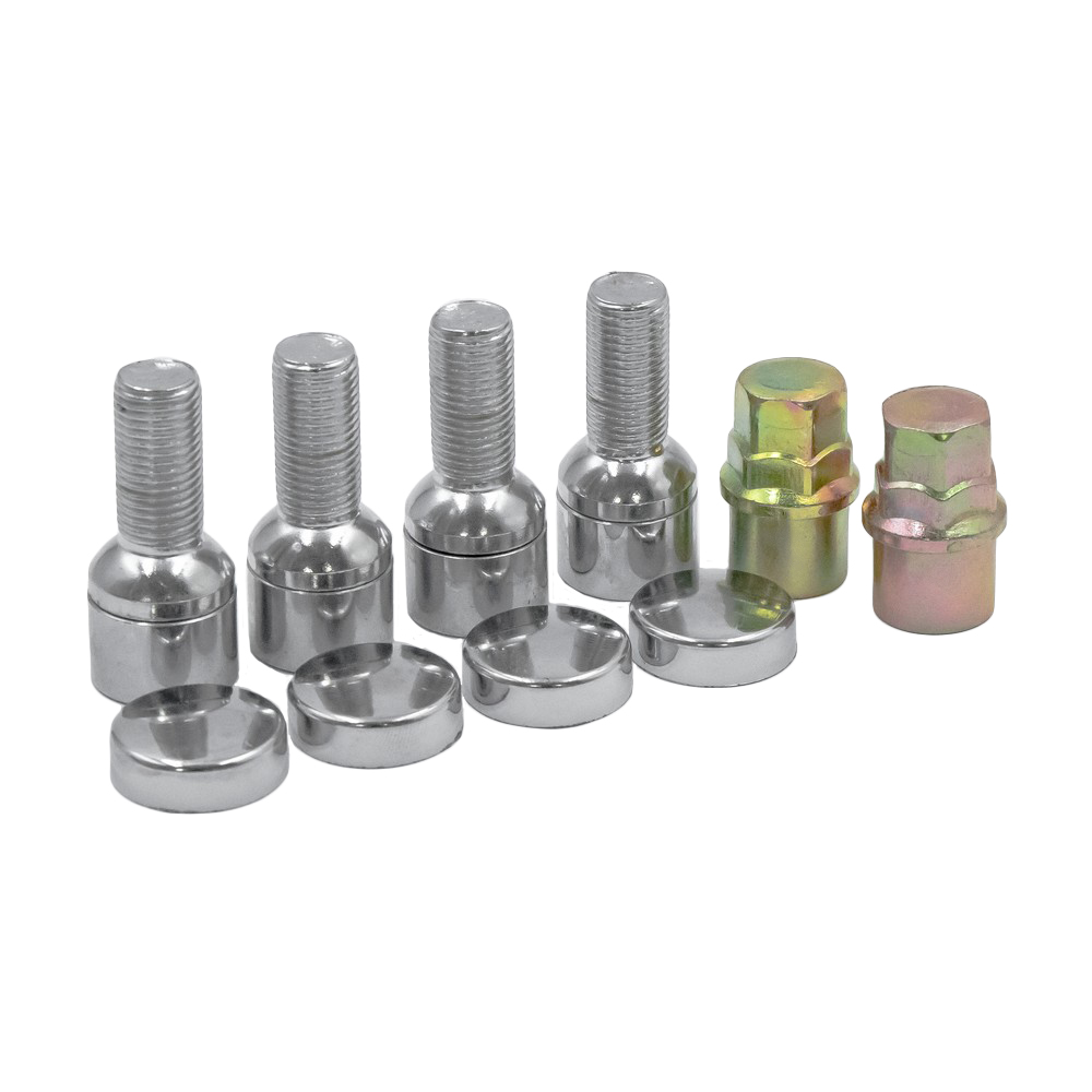 Секретки колесные болт M14x1.50x28 сфера - GANZ BST384110X2