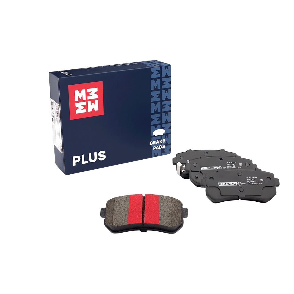 Колодки тормозные дисковые plus | зад | - Marshall M2624321P