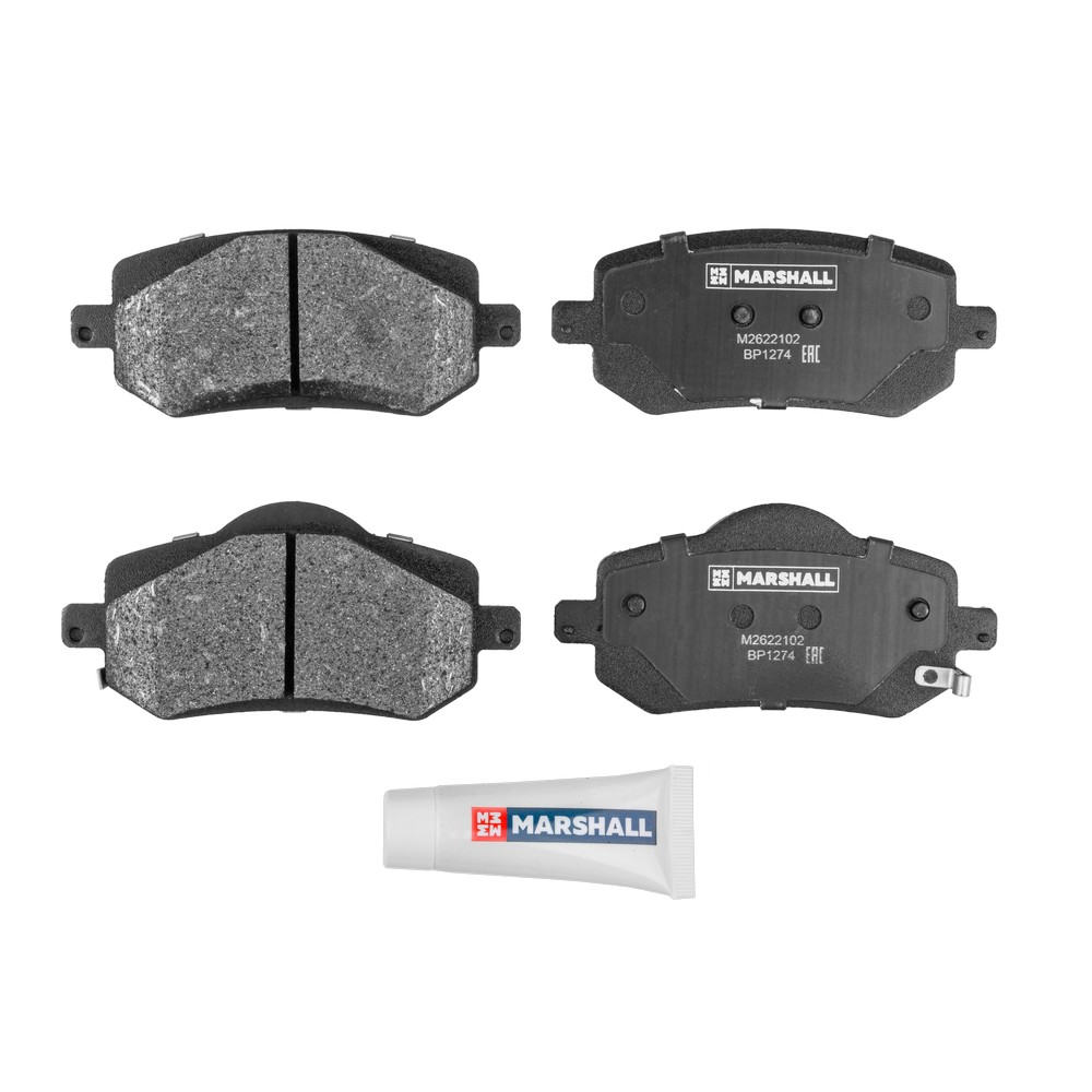 Колодки тормозные дисковые | перед | - Marshall M2622102