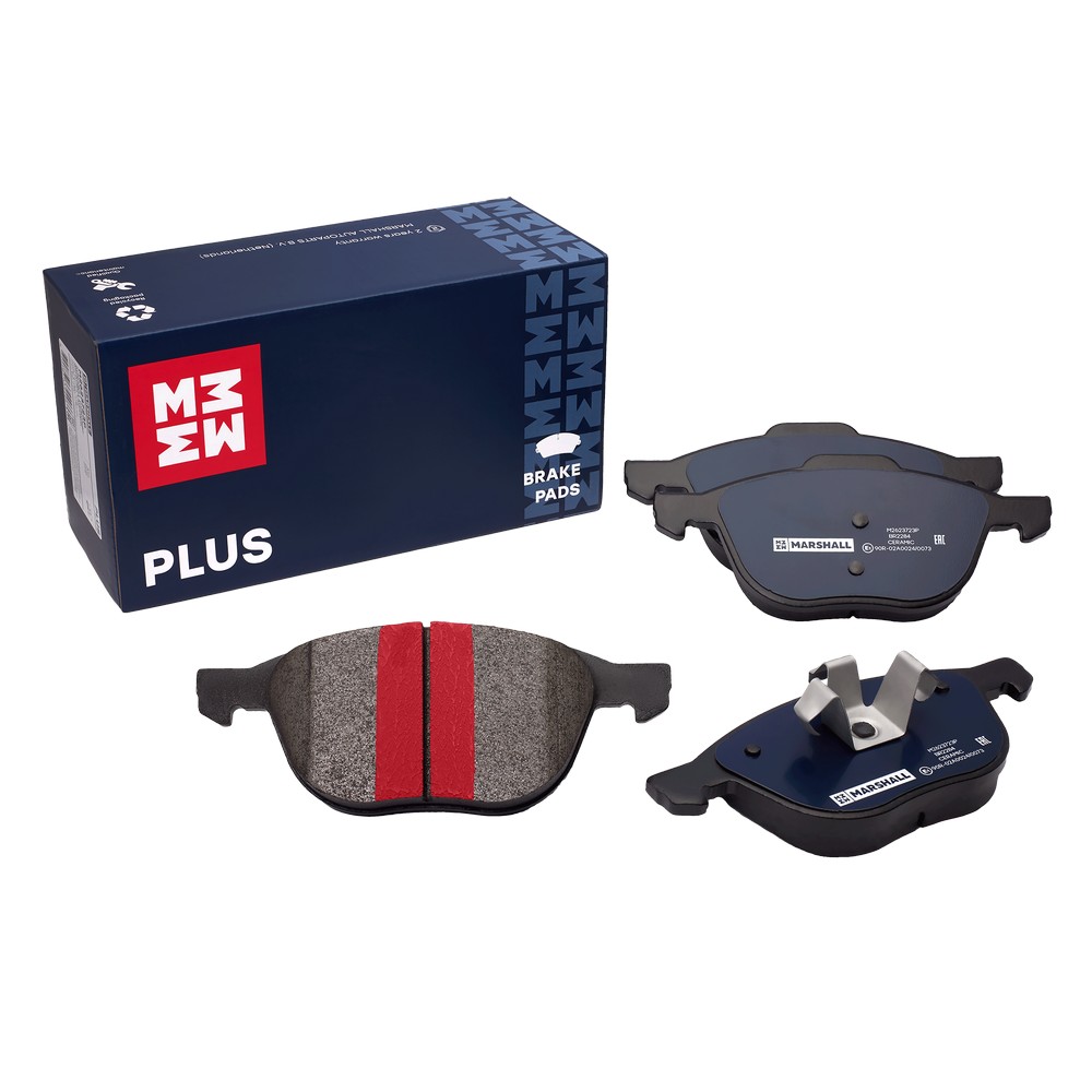 Колодки тормозные дисковые plus | перед | - Marshall M2623723P
