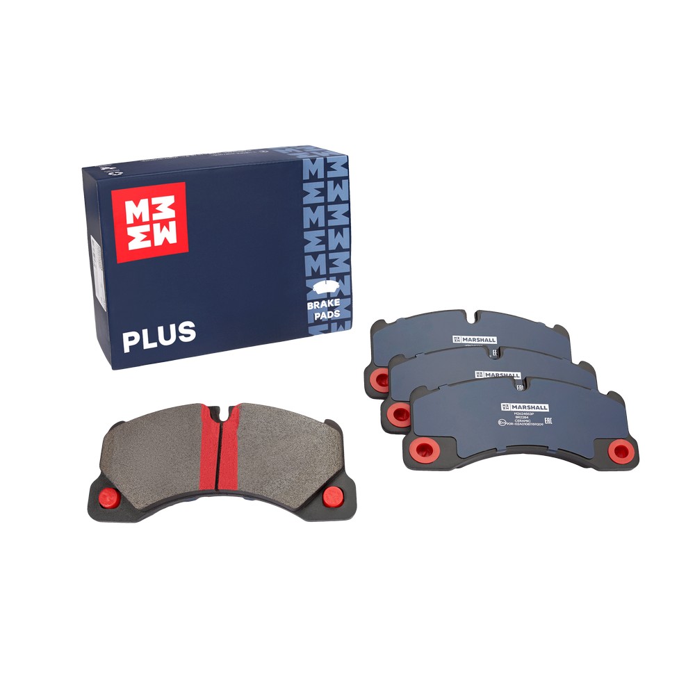 Колодки тормозные дисковые plus | перед | - Marshall M2624553P