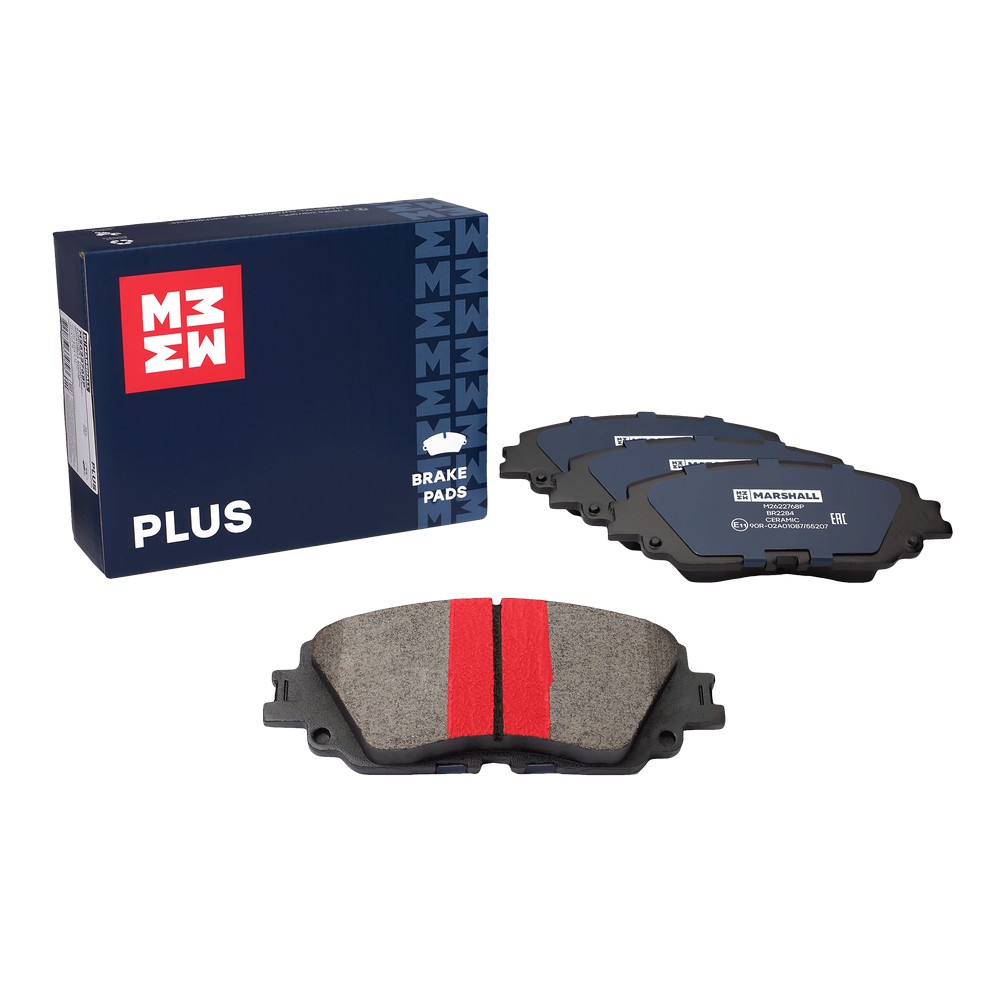 Колодки тормозные дисковые plus | перед | - Marshall M2622768P