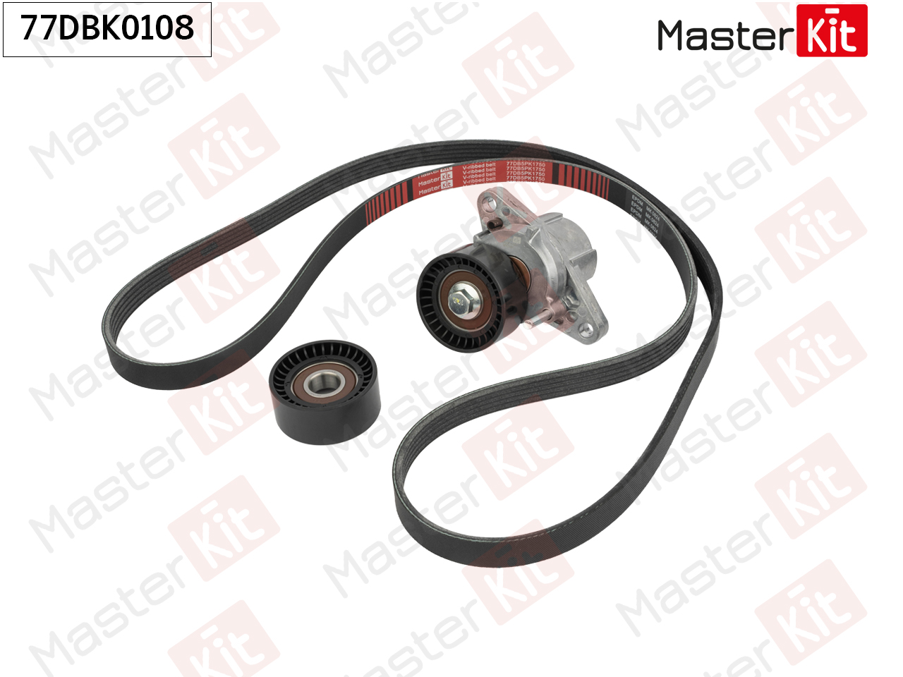 Комплект ремня приводного - Master KiT 77DBK0108